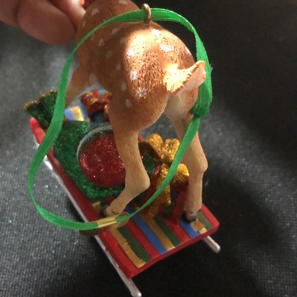 Vintage Danbury Mint-The Baby Animal ornament -Fawn - Picture 6 of 12